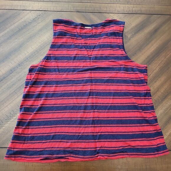 *Read Listing* Michael Kors Nautical Top XL Red and Blue - Picture 5 of 7